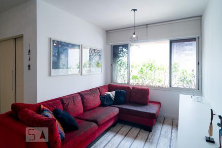 Sala de apartamento para alugar com 3 quartos, 74m² em Vila Gertrudes, São Paulo