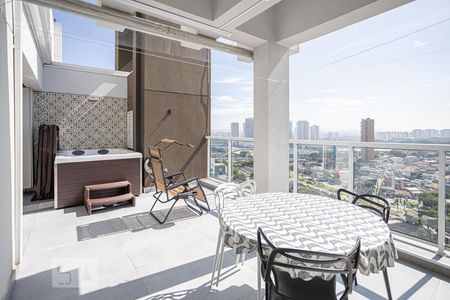 Varanda gourmet de apartamento à venda com 3 quartos, 125m² em Centro, Osasco