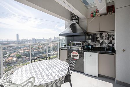 Varanda gourmet de apartamento à venda com 3 quartos, 125m² em Centro, Osasco