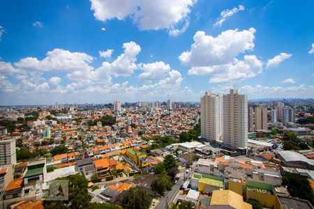 Vista da sala de apartamento para alugar com 3 quartos, 125m² em Campestre, Santo André