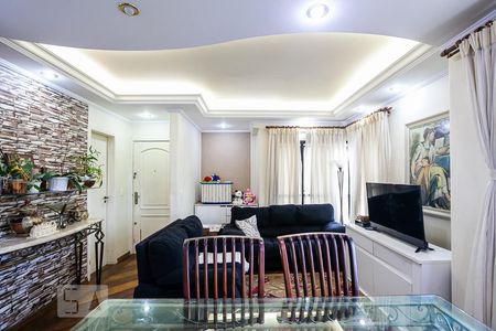 Sala de apartamento à venda com 3 quartos, 98m² em Jardim, Santo André