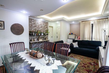 Sala de apartamento à venda com 3 quartos, 98m² em Jardim, Santo André