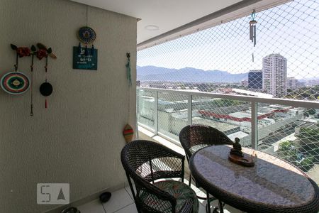 Varanda gourmet de apartamento para alugar com 4 quartos, 128m² em Recreio dos Bandeirantes, Rio de Janeiro