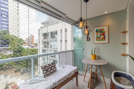 Varanda de kitnet/studio à venda com 1 quarto, 31m² em Sumaré, São Paulo