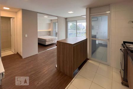 Sala de apartamento para alugar com 1 quarto, 49m² em Campo Belo, São Paulo