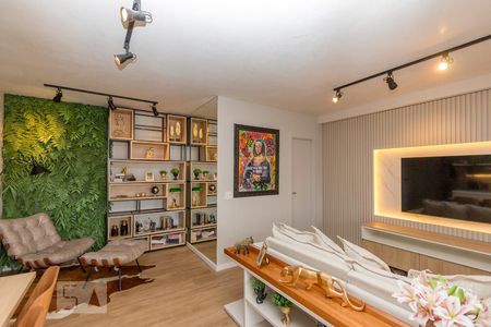 Sala de apartamento à venda com 2 quartos, 85m² em Jardim Novo Santo Amaro, São Paulo