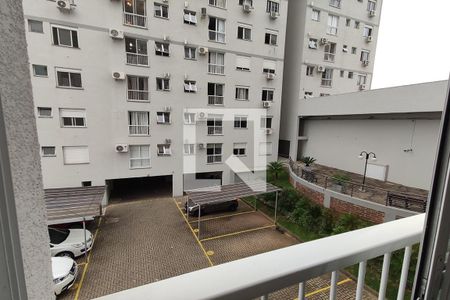 Vista Sala de apartamento à venda com 3 quartos, 73m² em Pinheiro, São Leopoldo