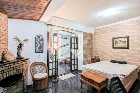 Sala e quarto de casa para alugar com 1 quarto, 40m² em Rudge Ramos, São Bernardo do Campo