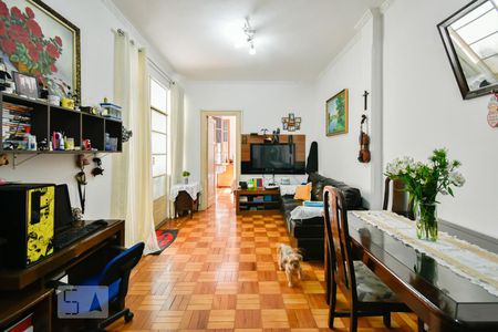 Sala de apartamento à venda com 3 quartos, 76m² em República, São Paulo
