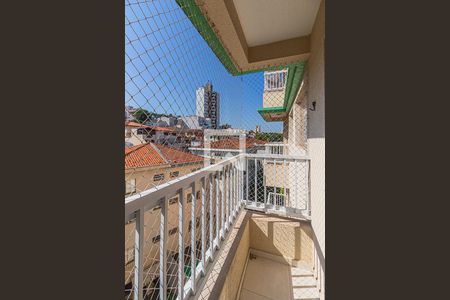 Sacada da Sala de apartamento para alugar com 2 quartos, 52m² em Campestre, Santo André