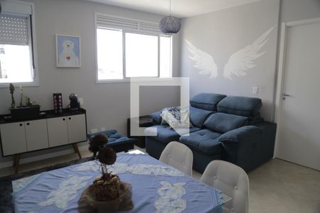 Sala de apartamento à venda com 1 quarto, 34m² em Vila Palmeiras, São Paulo