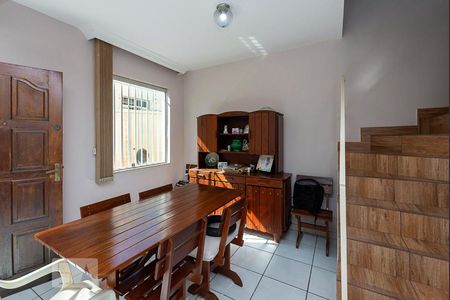 Sala de Jantar de casa de condomínio à venda com 4 quartos, 90m² em Dona Clara, Belo Horizonte