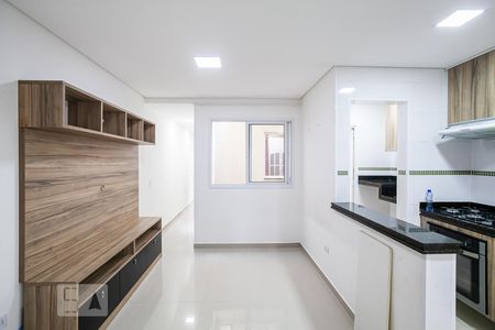 Sala de apartamento à venda com 2 quartos, 55m² em Parque das Nações, Santo André