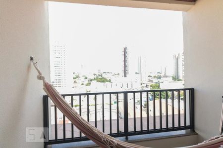 Varanda  de apartamento à venda com 2 quartos, 49m² em Vila Bertioga, São Paulo