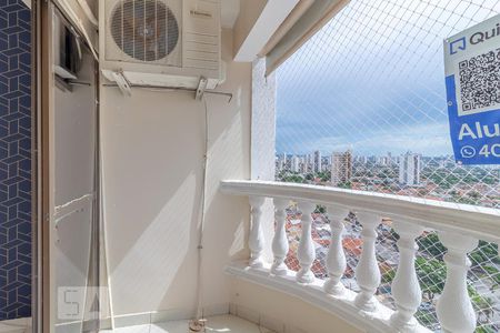 Varanda da Sala de apartamento para alugar com 2 quartos, 70m² em Setor Bueno, Goiânia