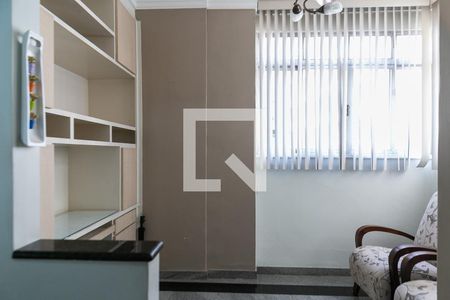 Sala de apartamento para alugar com 1 quarto, 98m² em Boqueirão, Santos