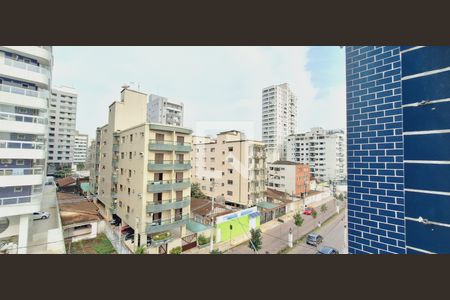 Vista da Sala de apartamento para alugar com 1 quarto, 47m² em Boqueirão, Praia Grande