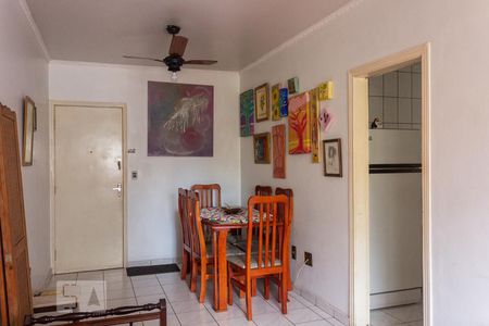 Sala de apartamento para alugar com 1 quarto, 47m² em Boqueirão, Praia Grande