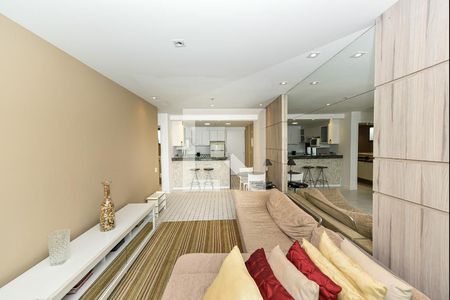 Sala de apartamento à venda com 1 quarto, 68m² em Lagoa, Rio de Janeiro