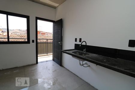 Cozinha de apartamento à venda com 1 quarto, 30m² em Vila Prudente, São Paulo