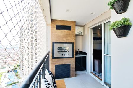 Varanda da Sala de apartamento para alugar com 3 quartos, 70m² em Jardim Parque Morumbi, São Paulo