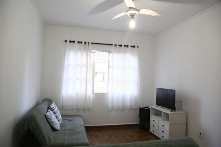  Sala de apartamento para alugar com 1 quarto, 70m² em Guilhermina, Praia Grande