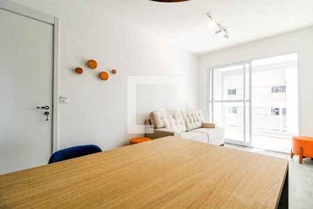 Sala de jantar de apartamento para alugar com 2 quartos, 61m² em Chácara Santo Antônio (zona Sul), São Paulo