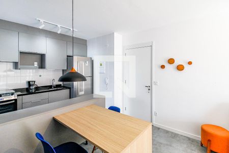 Sala de jantar de apartamento para alugar com 2 quartos, 61m² em Chácara Santo Antônio (zona Sul), São Paulo