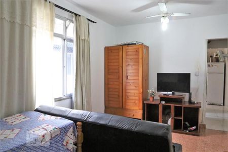 Sala/Quarto de apartamento para alugar com 1 quarto, 36m² em Boqueirão, Praia Grande