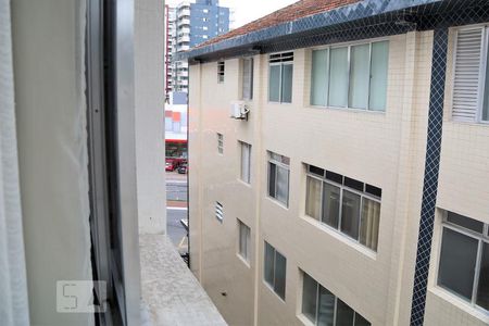 Vista da Sala de apartamento para alugar com 1 quarto, 36m² em Boqueirão, Praia Grande