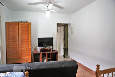 Sala/Quarto de apartamento para alugar com 1 quarto, 36m² em Boqueirão, Praia Grande