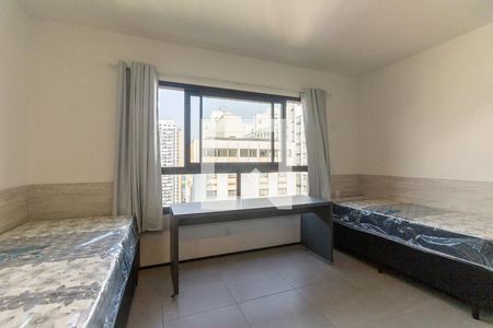 Studio para alugar com 25m², 1 quarto e sem vaga Studio para alugar com 25m², 1 quarto e sem vagaQuarto