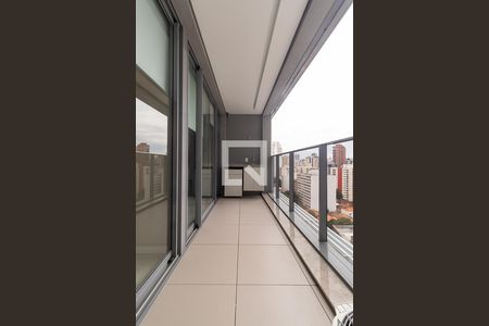 Varanda de apartamento para alugar com 1 quarto, 42m² em Pinheiros, São Paulo