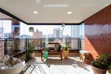 Varanda Gourmet de apartamento à venda com 4 quartos, 208m² em Vila Mariana, São Paulo