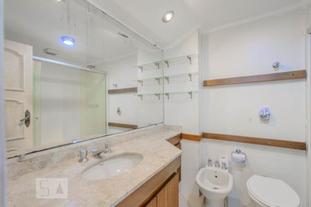 Banheiro da Suíte de apartamento à venda com 4 quartos, 160m² em Perdizes, São Paulo