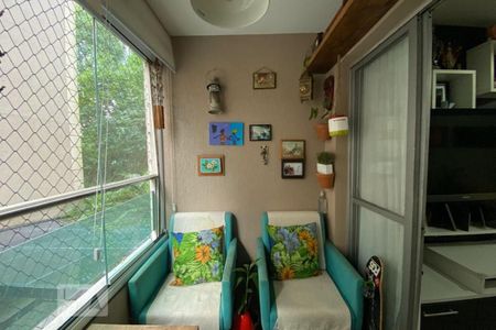 Sacada de apartamento à venda com 3 quartos, 70m² em Paraíso do Morumbi, São Paulo