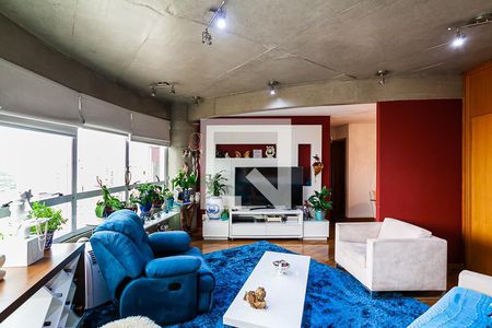 Sala de Estar de apartamento à venda com 3 quartos, 110m² em Jardim, Santo André