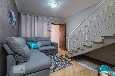 Sala de casa para alugar com 3 quartos, 77m² em Parque Capuava, Santo André