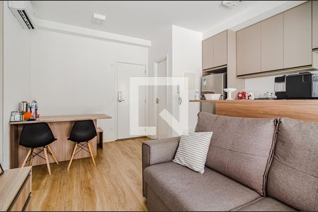 Sala de apartamento para alugar com 1 quarto, 86m² em Pinheiros, São Paulo