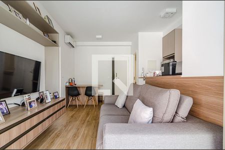 Sala de apartamento para alugar com 1 quarto, 86m² em Pinheiros, São Paulo