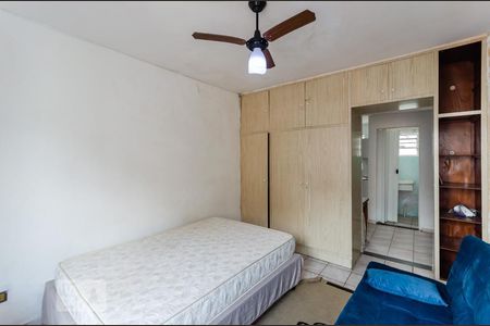 Sala e quarto de kitnet/studio para alugar com 1 quarto, 31m² em Itararé, Santos