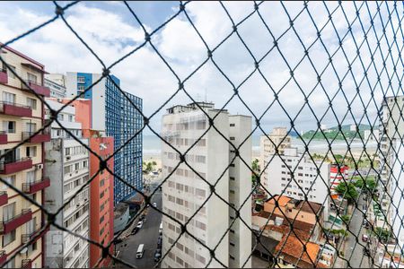 Vista de kitnet/studio para alugar com 1 quarto, 31m² em Itararé, Santos