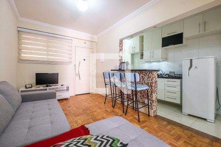 Sala de apartamento à venda com 1 quarto, 38m² em Jardim Paulista, São Paulo