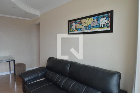 Sala de apartamento para alugar com 2 quartos, 50m² em Vila Homero Thon, Santo André