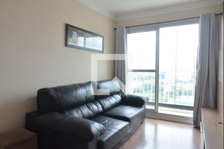 Sala de apartamento para alugar com 2 quartos, 50m² em Vila Homero Thon, Santo André