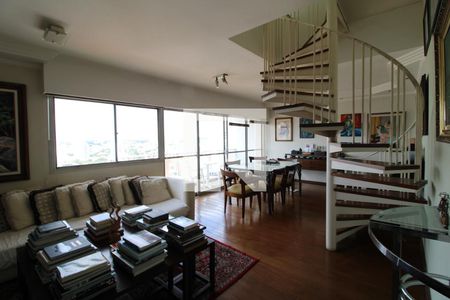 Sala de apartamento para alugar com 4 quartos, 269m² em Campo Belo, São Paulo