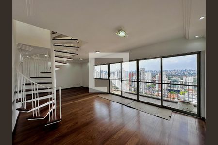 Sala de apartamento para alugar com 4 quartos, 269m² em Campo Belo, São Paulo