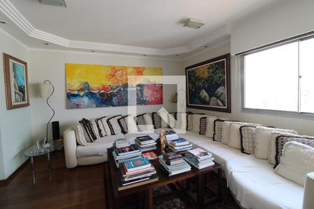 Sala de apartamento à venda com 4 quartos, 269m² em Campo Belo, São Paulo
