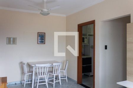 Sala de apartamento para alugar com 1 quarto, 50m² em Maracanã, Praia Grande