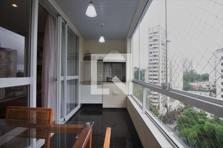 Varanda gourmet de apartamento à venda com 3 quartos, 116m² em Vila Andrade, São Paulo